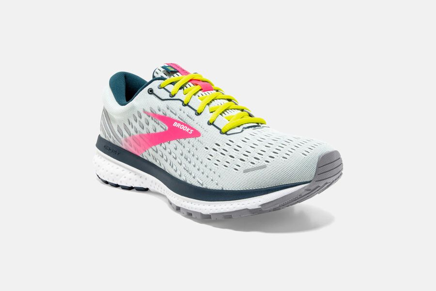 Brooks Ghost 13 Road Löparskor Dam - Grå/Rosa - 5247-QSDFN